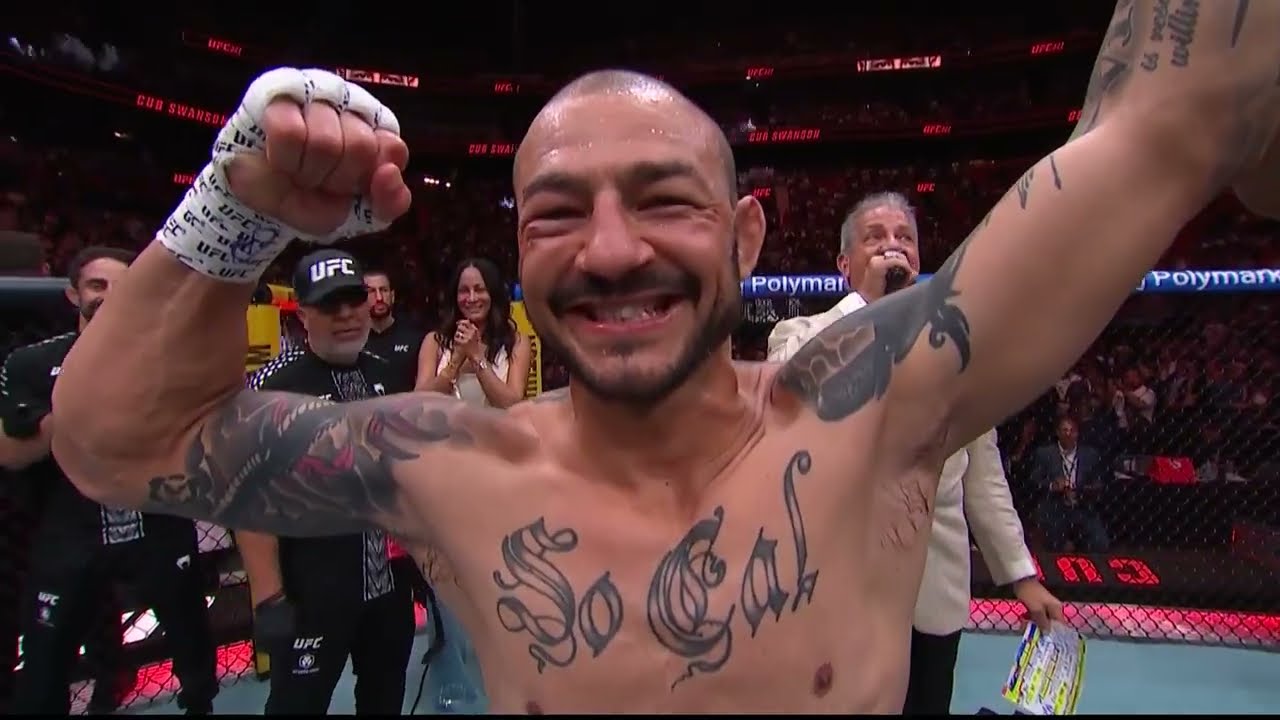 #UFC327 Cub Swanson se retira con victoria