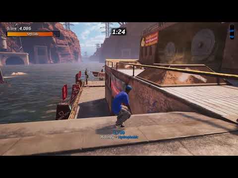 Tony Hawk's Pro Skater 1 + 2 : Downhill Jams - Open 5 Valves Locations EASY