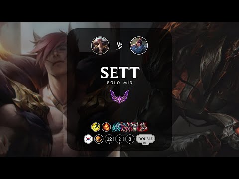 Sett Mid vs Yasuo - KR Master Patch 13.5