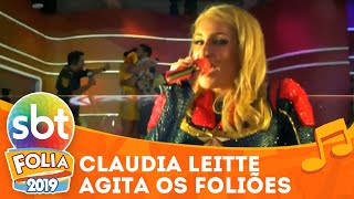 Claudia Leitte agita foliões com hit Saudade | SBT Folia 2019