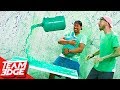 Water Bottle Flip Challenge Returns! | Slime Punishment Edition!!