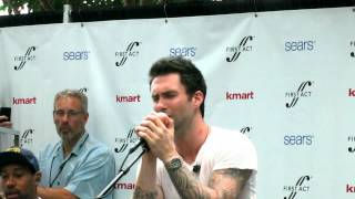 Adam Levine singing &quot;Let&#39;s Stay Together&quot; LIVE