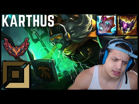 💀 Tyler1 LANING WITH A JARVAN SUPPORT? | Karthus Bot Full Gameplay | Season 12 ᴴᴰ