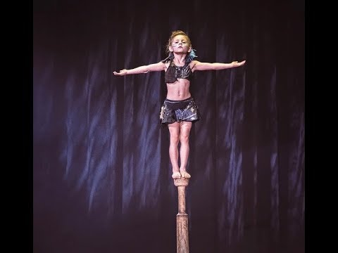 Indian Pole act Liliya Turkeieva Mallakhamb 6 years Лилия Туркеева Индийский шест премьера 5.10.2019