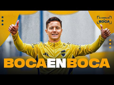LIVE FROM BOCA TRAINING GROUNDS with ANDER HERRERA and the TRAINING SESSION | BOCA'S CHANNEL