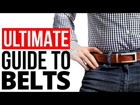 Man's Ultimate Belt Guide | Casual Vs Formal | Buckle, Strap & Sizing For Men's Belts