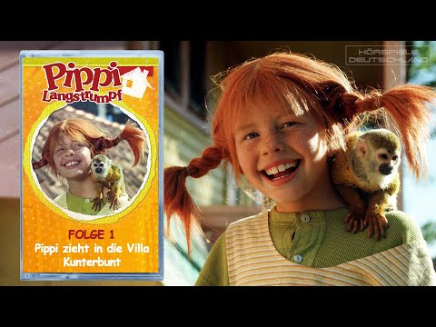 Pippi Langstrumpf | Hörspiel Folge 01 - Pippi zieht in die Villa Kunterbunt (TS)