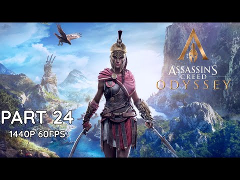 ASSASSIN'S CREED ODYSSEY 100% Walkthrough Gameplay Part 24 - No Commentary (PC - 1440p 60FPS)