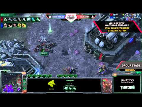 Ganzi (T) vs Violet (Z) G3 Red Bull Battlegrounds Austin Group A - Day 1