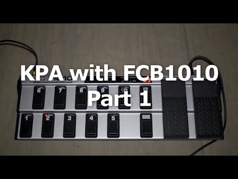 Kemper Profiling Amp with Behringer FCB1010 (no chip). Part 1.