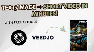 Create Short Videos in Minutes with ChatGPT + Veed.io (No Camera Needed!)