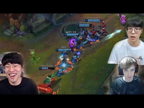 Push Mid & End... A League Classic - Random Stream Highlights (Translated)