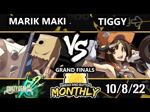 Bread and Butter 32 GRAND FINALS - Marik Maki (Faust) Vs. Tiggy [L] (May) Guilty Gear Xrd