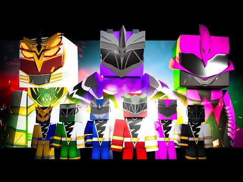 Os Novos POWER RANGERS - Power Rangers Dino Fury - O FILME MINECRAFT