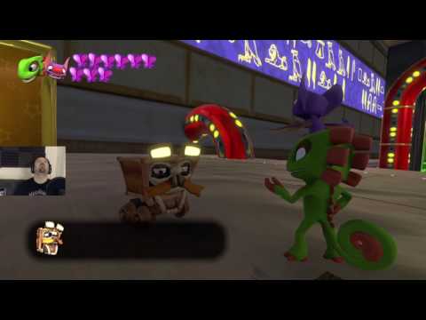 Yooka-Laylee playthrough pt50 - Now a Minecart BOSS?! WTF!