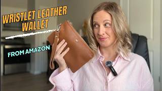 Best Everyday Wristlet Wallet? Real Leather + Card Slots + Phone Fit