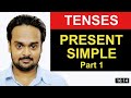 Present Simple Tense Part 1 Where To Use Present Simple Tense Explained By Ganesh Sir