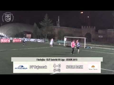 PIT-RADWAR 7:0 NOBLE BANK - ELIT Szóstki III Liga JESIEŃ 2015