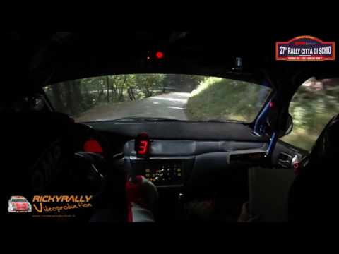 CAMERA-CAR BATTAGLIN - PAGLIARINI 27° RALLY CITTA' DI SCHIO 2017 P.S.7 SANTA CATERINA-ENNA