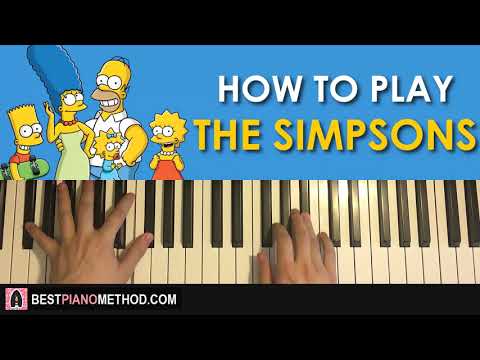 HOW TO PLAY - The Simpsons Theme (Piano Tutorial Lesson)