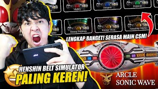 Download lagu INI DIA HENSHIN BELT SIMULATOR KAMEN RIDER PALING KEREN! GRATIS MAIN DI HP LOH! [ARCLE SONIC WAVE] mp3