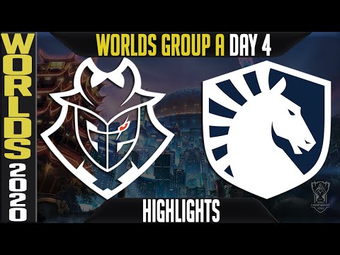G2 vs TL Highlights | Worlds 2020 Group A Day 4 - LoL World Championship | G2 Esports vs Team Liquid