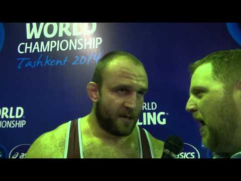 Tervel DLAGNEV (USA): Interview after his first World Medal at Tashkent 2014
