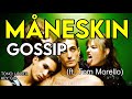 Måneskin ft. Tom Morello - GOSSIP - Karaoke Instrumental - Lower