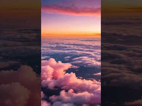 Relaxing Nature Sounds | Magical Clouds at Sunset | The Art of Being Calm