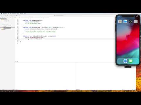 UITableView Custom Cells and Delegate Communication