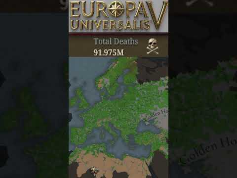Black Death Timelapse in Europa Universalis 5!! #eu5 #history #europauniversalis5