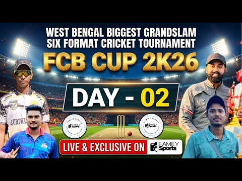 FCB CUP 2K26 || DAY-2 || FAMILY SPORTS || FAGUPUR CRICKET BOARD ||