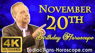November 20 Zodiac Horoscope and Birthday Personality | November 20th Birthday Personality Analysis