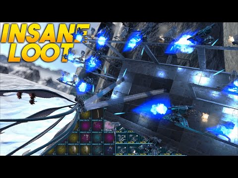 SOLO Stalker Dashing The Biggest Base For The Best Loot - ARK