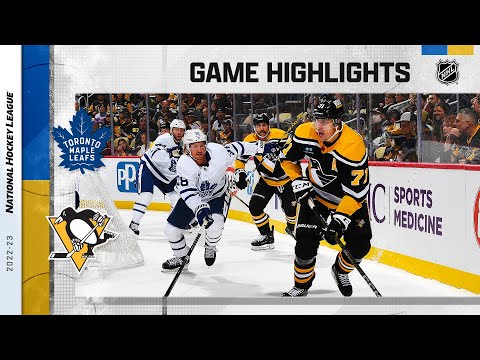 Maple Leafs @ Penguins 11/15 | NHL Highlights 2022