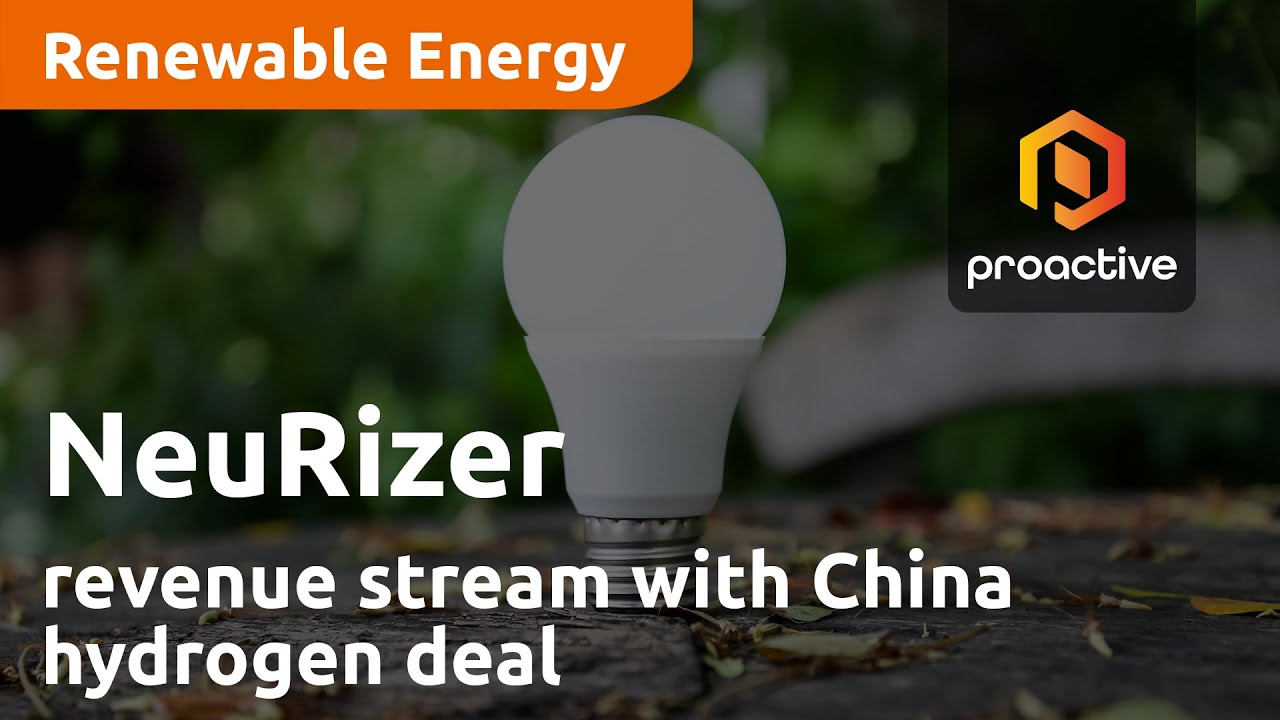 NeuRizer opens up significant new revenue stream with China hydrogen deal