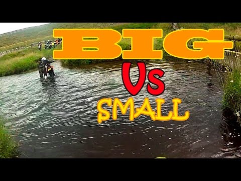 BIG V SMALL, water crossings