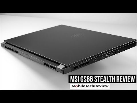 External Review Video _o0jVyyQDS0 for MSI GS66 Stealth Gaming Laptop (10th-Gen Intel)