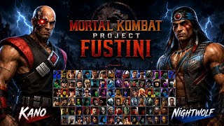 Mortal Kombat Project  Fustini (2026) & KANO | NIGHTWOLF BOSS Playthrough 