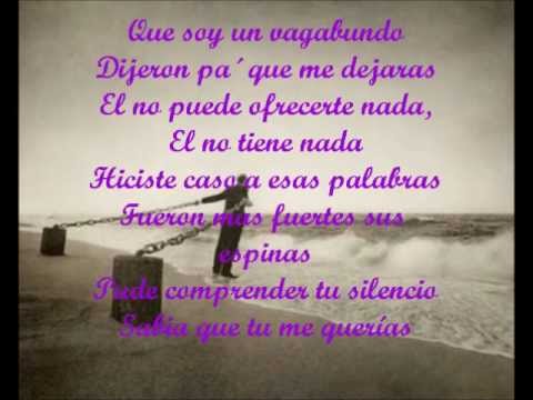 me tiraste al mar - los diablitos (letra)