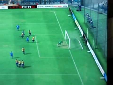 Pablo Hermida-Gol FIFA 10 Casquero Getafe-Espanyol 11-2-2010