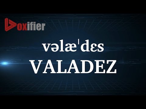 How to Pronunce Valadez in English - Voxifier.com
