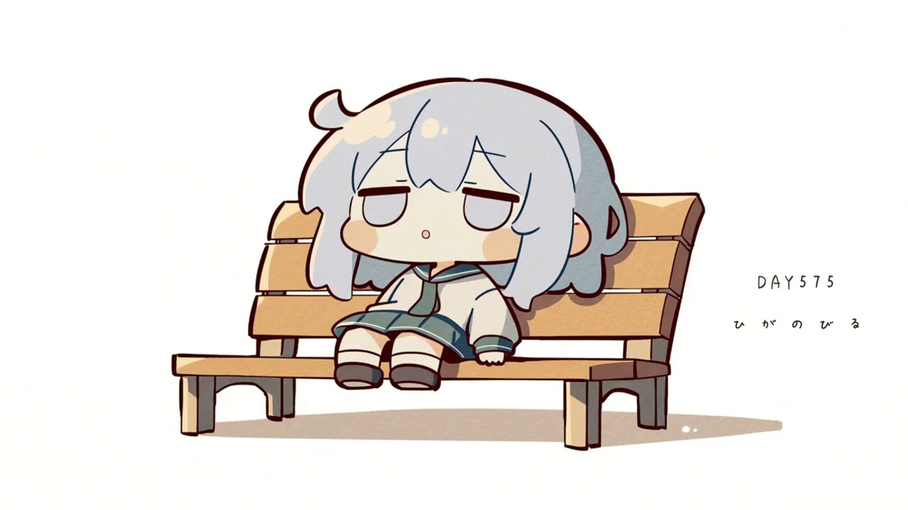 DAY575 ひがのびる / 蒼い鍵盤 [ 作業用 ]