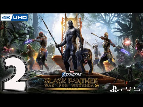 Marvel's Avengers Expansion: Black Panther - War for Wakanda Walkthrough Part 2 [PS5 4K 60FPS]