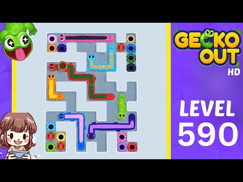 Gecko Out Level 590 Solution Walkthrough