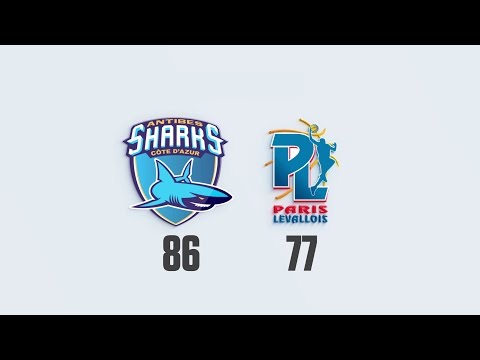HIGHLIGHTS - ANTIBES SHARKS vs. PARIS LEVALLOIS (23.12.2015) - J14 Pro A
