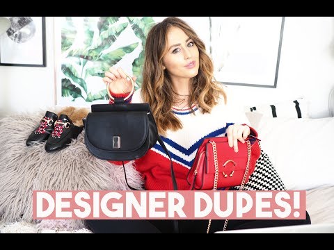 DESIGNER DUPES! | GUCCI CHLOE J.W.ANDERSON  | FASHION SLAVE | SOPHIE MILNER