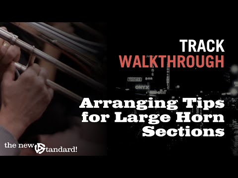 Seven Horn Arrangement - 70's Rock (Atomic Big Band! The Horns Demo)