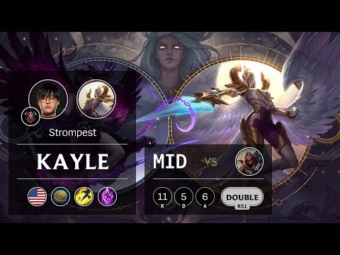 Kayle Mid vs Zed - NA Grandmaster Patch 9.15