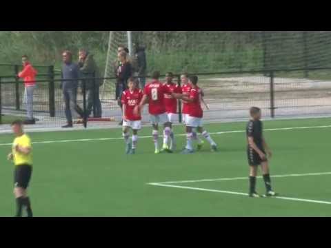 Goals AZ O.16 - FC Utrecht O.16